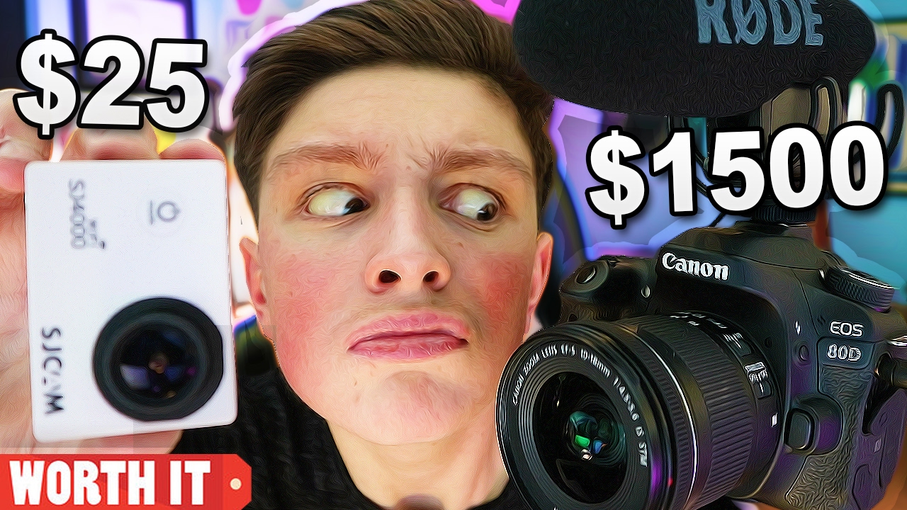 $25 Camera Vs. $1500 Camera - YouTube
