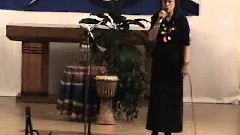 Sandra Maloney singing "One Day At A Time"