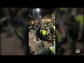 Police and pro-Palestinian protesters clash at Boston's Emerson College