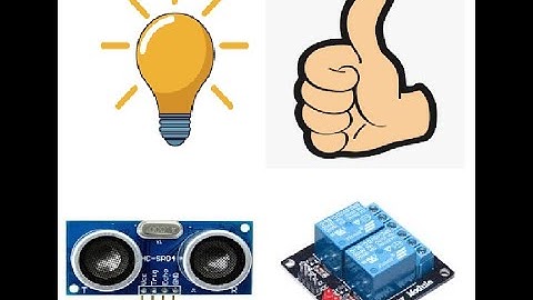 How to use ultrasonic sensor with a 5v Relay 🔥🔥🔥