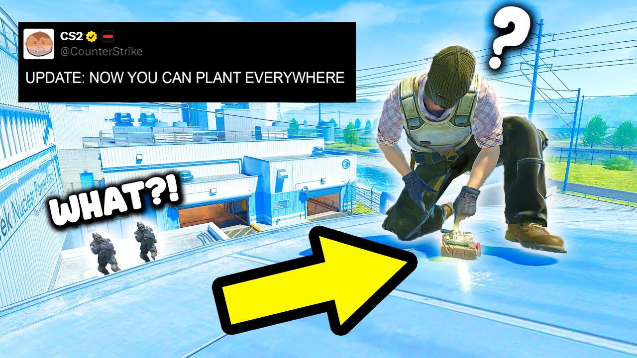 VALVE NOW YOU CAN PLANT EVERYWHERE   COUNTER STRIKE 2 CLIPS