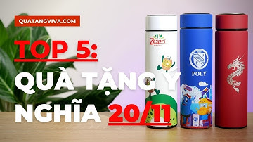 TOP 5 quà tặng 20 tháng 11 ý nghĩa cho thầy giáo, cô giáo || Quà Tặng Viva