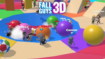 Fall Dudes 3D (Fall Guys clone) Android Gameplay [1080p/60fps]