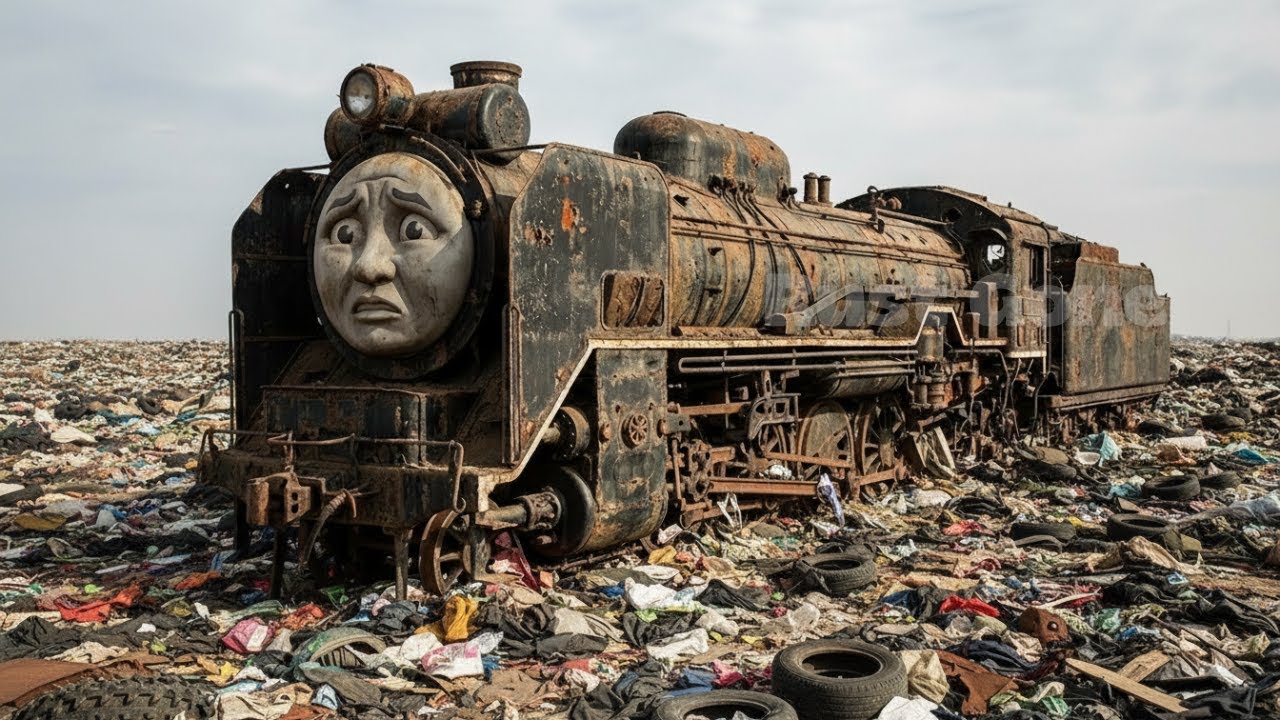 Full Restoration of Abandoned Rusty Steam Locomotive Found in Garbage! Satisfying Restoring