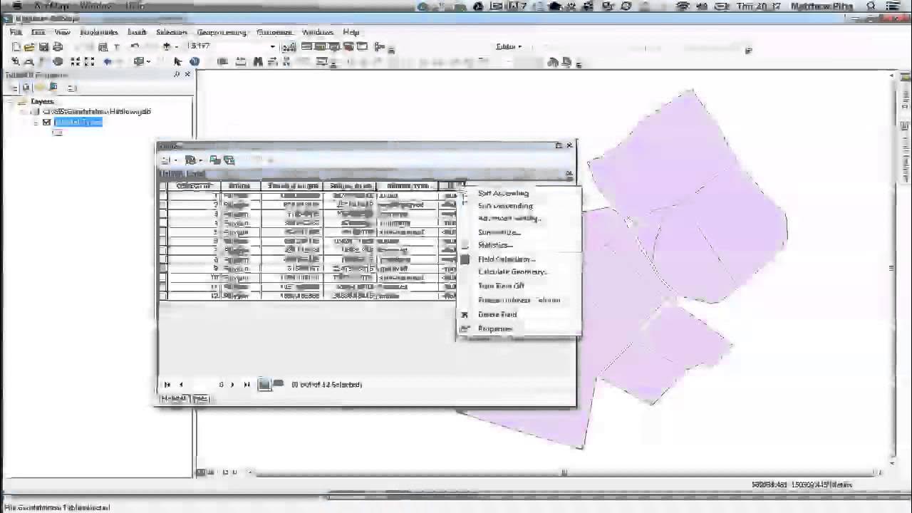 Summary Calculations in ArcMap - YouTube