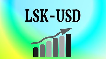 Lisk (LSK-USD) Cryptocurrency Animated Graph January-May 2021
