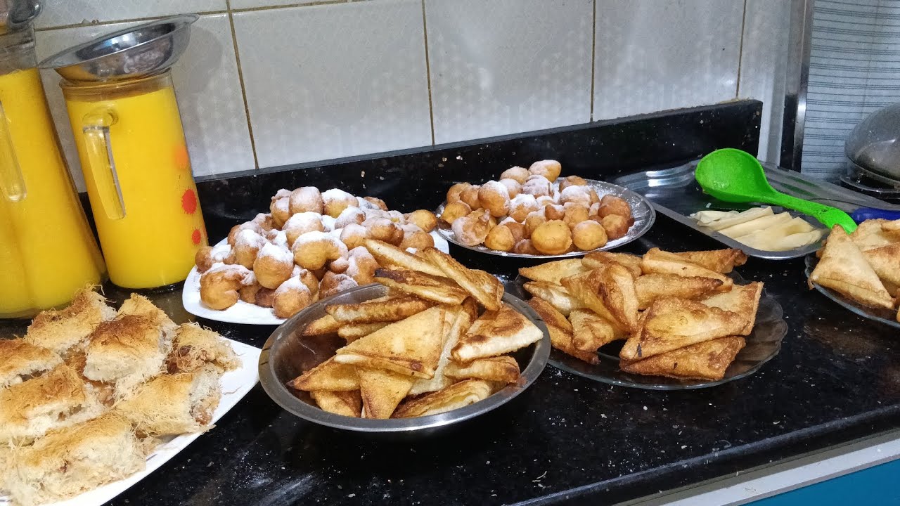 لو معاك عزومه ومحتاره تعملي ايه تعالي شوفي عملنا ايه في العزومه الجزء الاول من العزومه