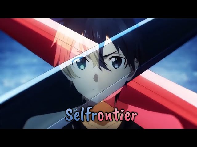 『Lyrics AMV』 Sword Art Online: Alicization Rising Steel Opening 1 Full 「Selfrontier - ASCA」 class=