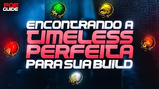 Como usar o Path of Building para achar a Timeless Jewel perfeita para sua Build!!