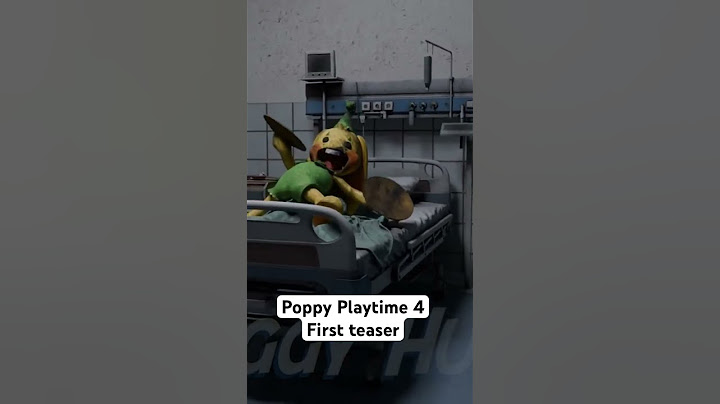 Poppy Playtime: Chapter 4 - First Teaser #poppyplaytime #huggywuggy