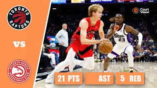 Gradey Dick - 21 Points, 5 Rebounds vs Hawks - 2025-26 Regular Season