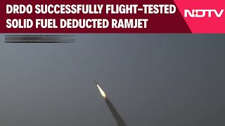 DRDO Successfully Flight Tested Solid Fuel Deducted Ramjet From ITR Chandipur, Odisha