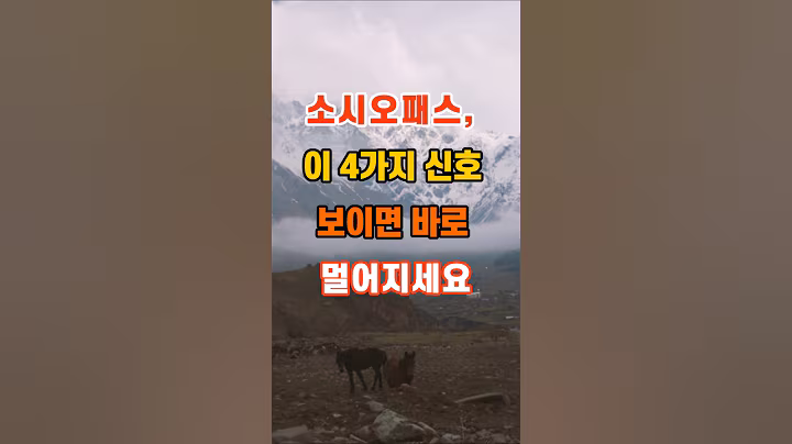 소시오패스, 이 4가지 신호 보이면 바로 멀어지세요 #지혜 #명언 #인생조언 #좋은글