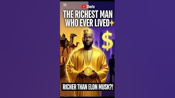 The Richest Man in History: Mansa Musa’s Unbelievable Fortune 👑💰 #shorts