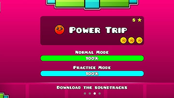 "Power Trip" [Update] 100% complete | all coins Geometry dash SubZero
