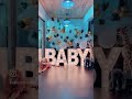 Gorgeous DIY Baby Shower Balloon Garland 💕 #eventdecor