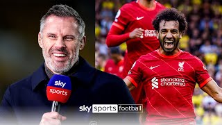 Jamie Carragher reacts to Mo Salah's new contract with Liverpool 📝