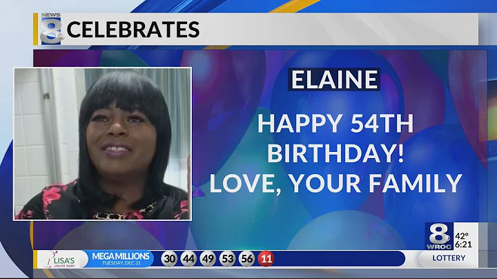 Happy birthday Elaine!