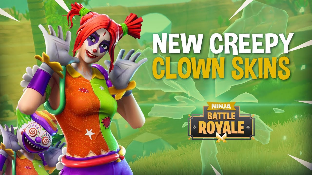 NEW Clown Skins!! 20 Frags!! - Fortnite Battle Royale ... - 1280 x 720 jpeg 161kB