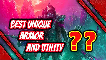 wasteland 3 best unique armor and utility items