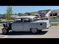 Review Blue Print 400 Small Block in a 1955 Chevy 2 Door Post First Start