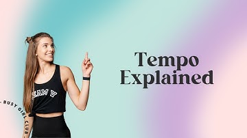 Tempo explained. Read your workouts right
