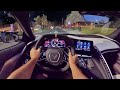 2021 Chevrolet Corvette Convertible Z51 POV Night Drive (3D Audio)(ASMR)