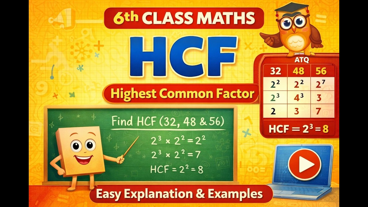 How to find HCF? HCF Tricks| In three methods|easy explanation for all ...