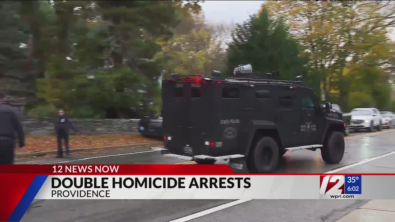 2 arrested in Providence double murder - YouTube