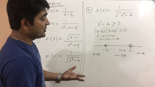 Domain and range of a function in Hindi. Example  part 1