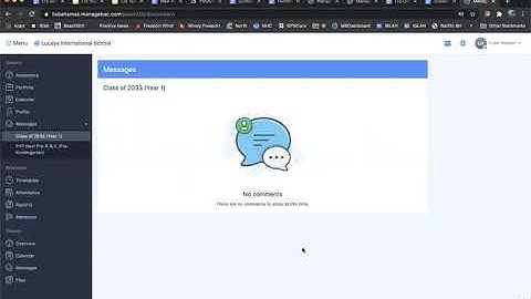 Managebac LIS Parent Training Video