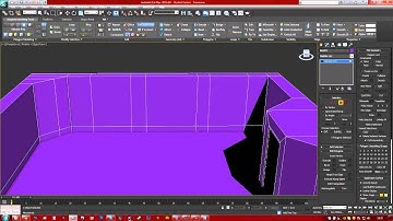 Modelling a room for UDK in Max - Part 4