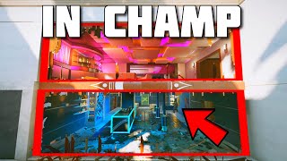 REMOVING ALL THE WALLS in SIEGE (Champ Ranked)