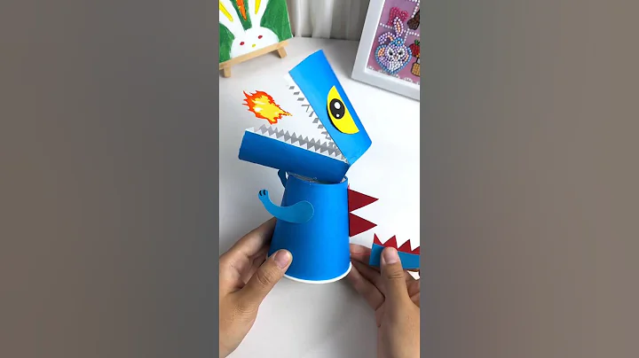 How to Make Cute Dinosaur Toys from Paper Cups