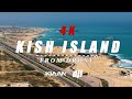 Kish island iran 4k 50fps drone  flying over kish island