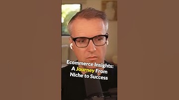 Ecommerce Insights: A Journey From Niche to Success #ecommerce #ecommercebusiness #ecommercetips