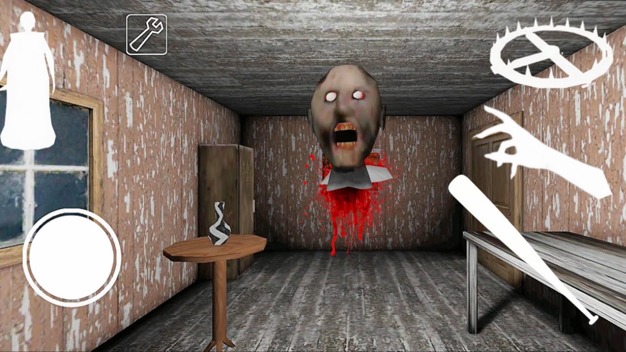 Granny Game Horror Escape Gameplay | Playing As Head Less Granny Mod #granny 