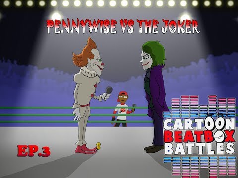 Pennywise VS The Joker - Cartoon Beatbox Battles