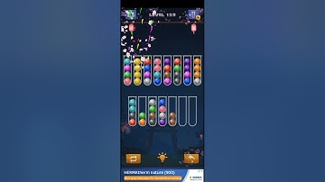 Color Ball Sort Puzzle Level 135 Solution