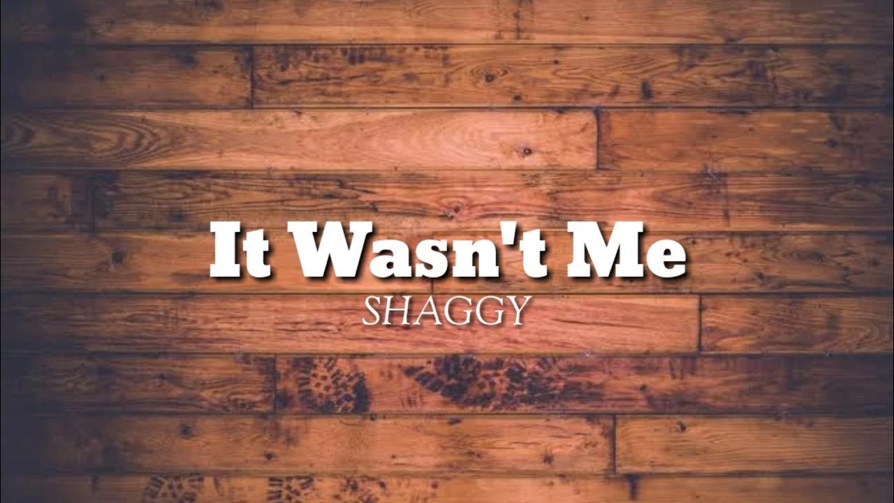 Shaggy It Wasn