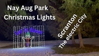 Scranton Nay Aug Park Christmas lights