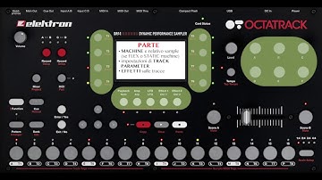 Elektron OCTATRACK: Pattern e Parti (ITA)
