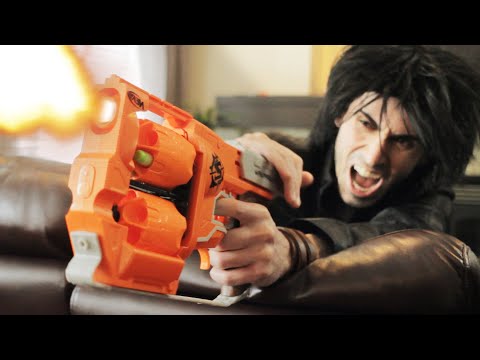 NERF WAR: Pizza Fight The Movie