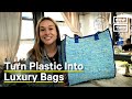 Turning Plastic Trash Into Luxury Bags | One Small Step