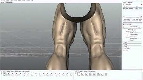 Mudbox Games Modeling by MJ 04 Sculpting the General Anatomy