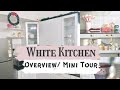 Kitchen Tour/White Kitchen Overview in Tamil