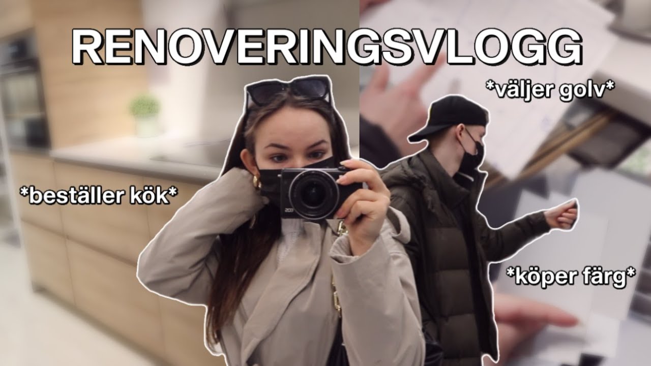 FÖRSTA RENOVERINGSVLOGGEN *köper kök*
