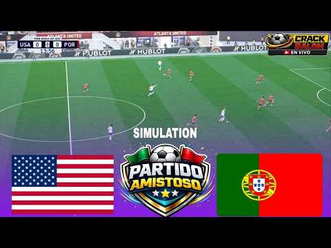 Video USA vs Portugal International Friendly 2026 Full Match Simulation & Prediction Pes 21