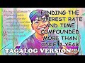 Finding the Interest Rate and Time when Compounded More Than Once a Year in TAGALOG!!!