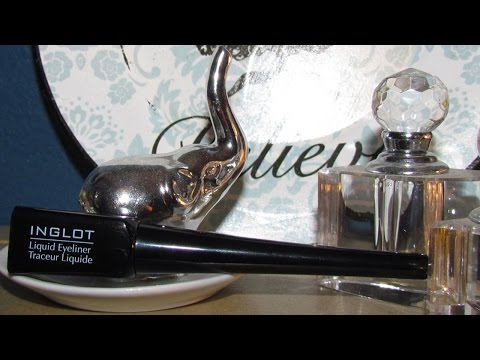 Video: Inglot Liquid Eyeliner # 23-Review, Swatch, EOTD